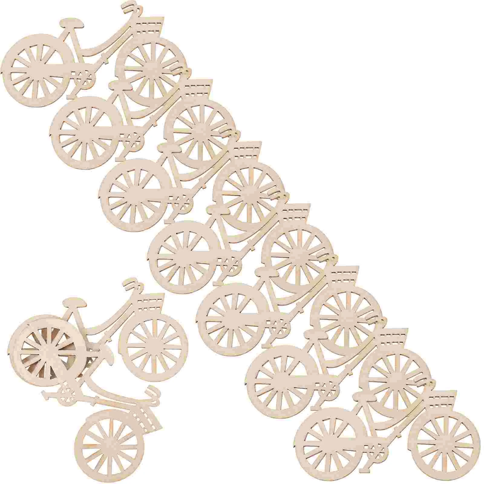 Mini modèle de vélo l'inventaire Él, ornement de vélo, kit de meubles de maison, cadre minuscule, courses, 12 pièces