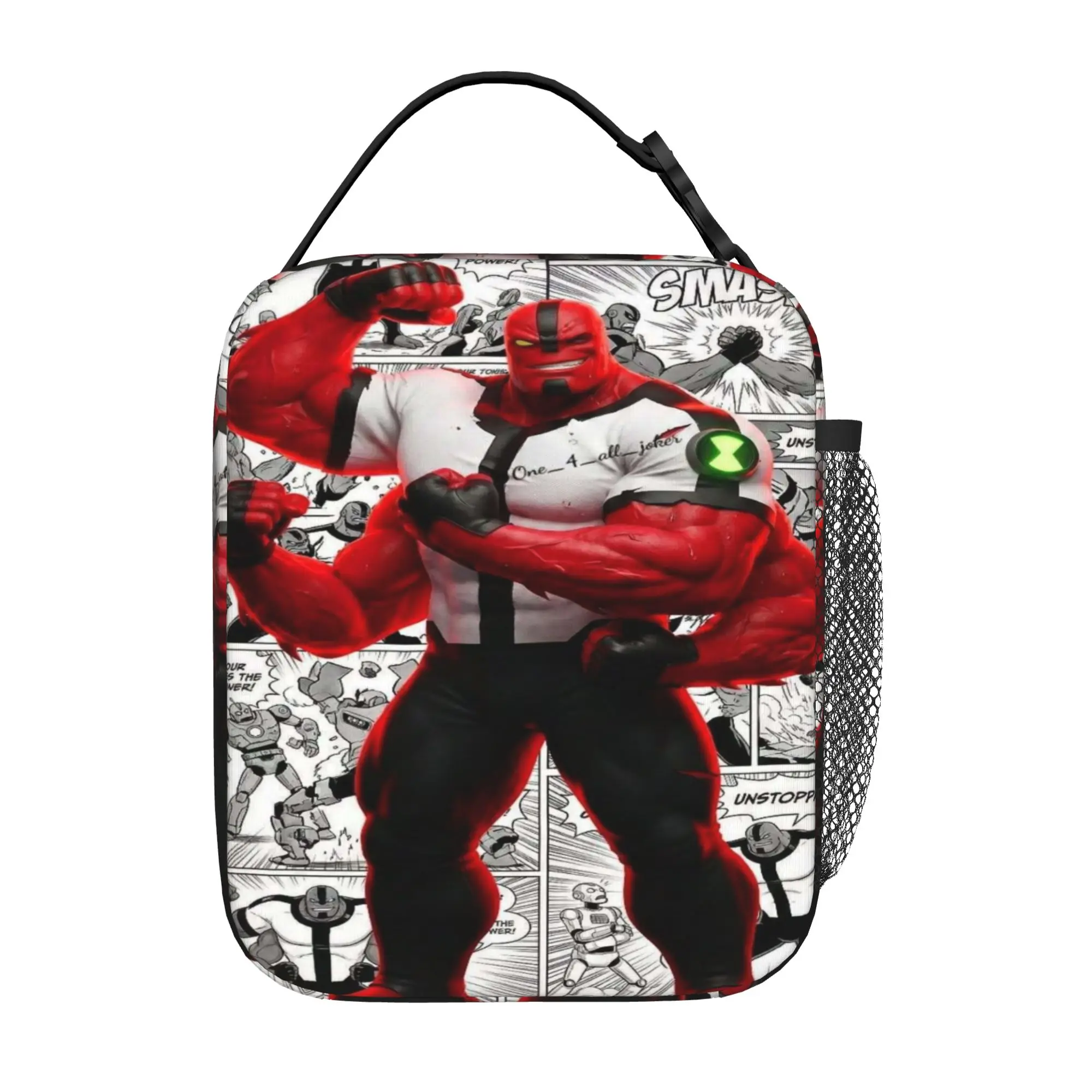 Back to school season  Lunch Bag Four Arms Ben10 Comic Character Washable Harajuku Design Personalised Lightweight Lunch Bag