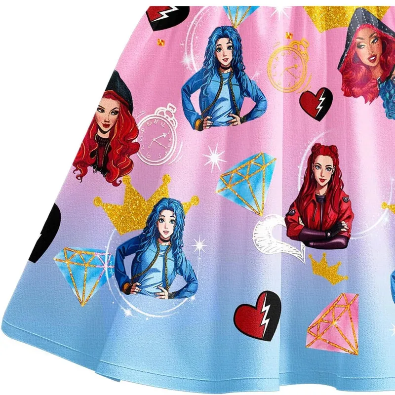 أحفاد 4 أحفاد 4 فستان تنكري بأكمام طائرة 10216 10217