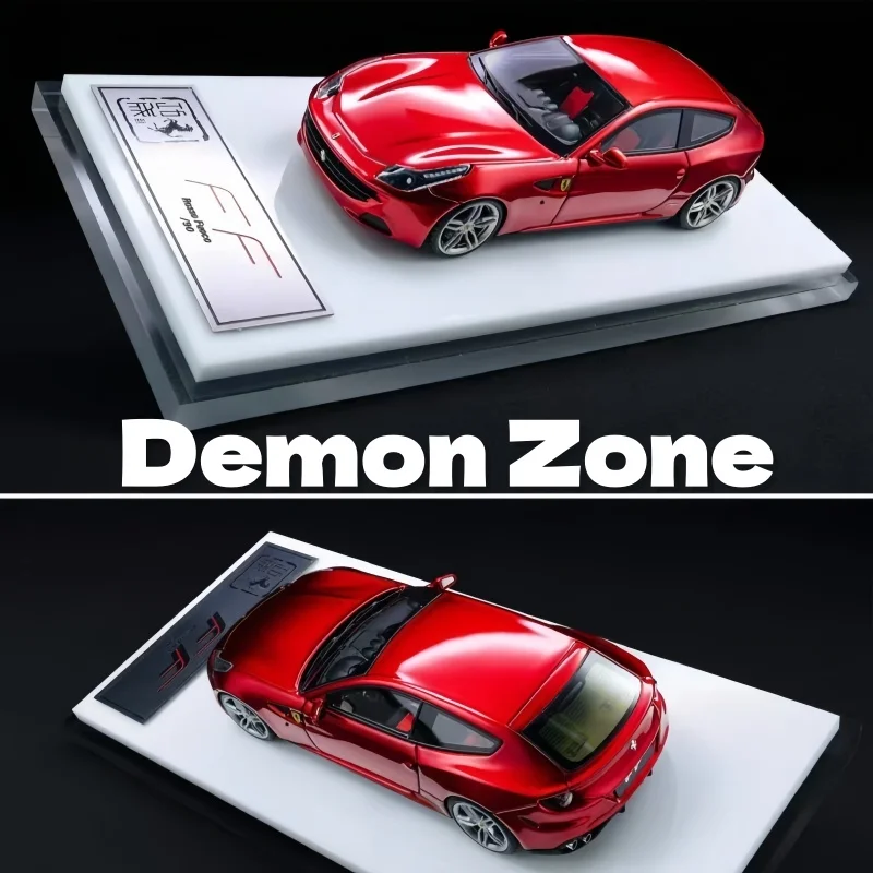 In Stock King Demon Zone 1:64 FF Resin Miniature Scale Model Car, Adult Decoration Item, Boy Toy, Children's Birthday Gift