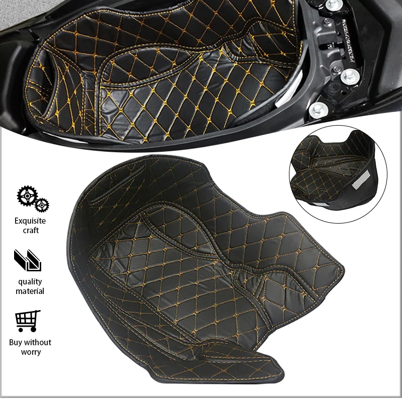 

NEW Motorcycle Accessories N-MAX Storage Box Leather Rear Trunk Cargo Liner Protector For NMAX155 nmax155 2020-2022