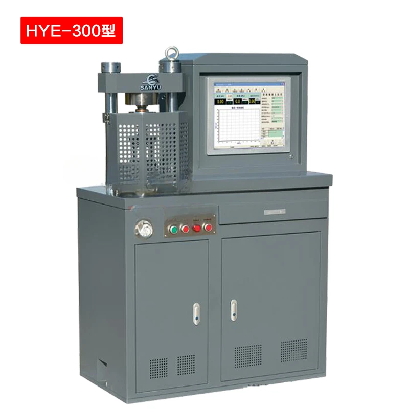 Concrete Pressure Testing Machine HYE-300 Cement Compression Testing Machine Concrete Pressure Machine