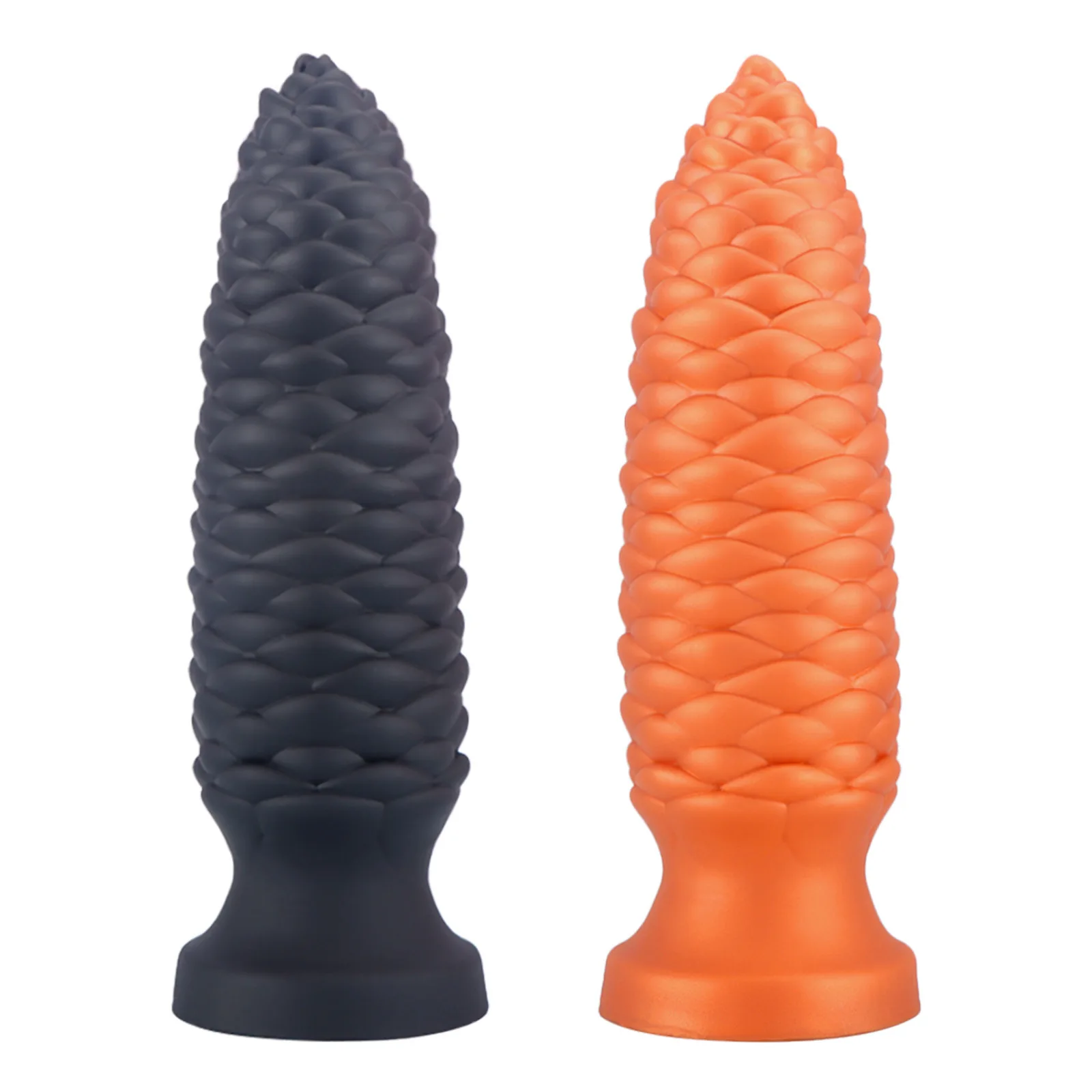 Tapón anal de piña súper grande para hombres y mujeres, dispositivo orgásmico de masturbación con punto G de silicona líquida, juguete sexual para adultos