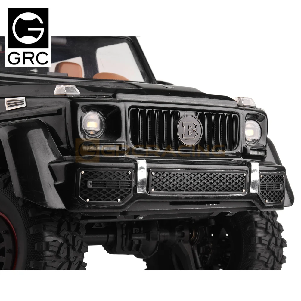 GRC decorazione griglia paraurti anteriore per TRX4 Benz G500 TRX6 G63 parti opzionali aggiornamento corpo # G162K