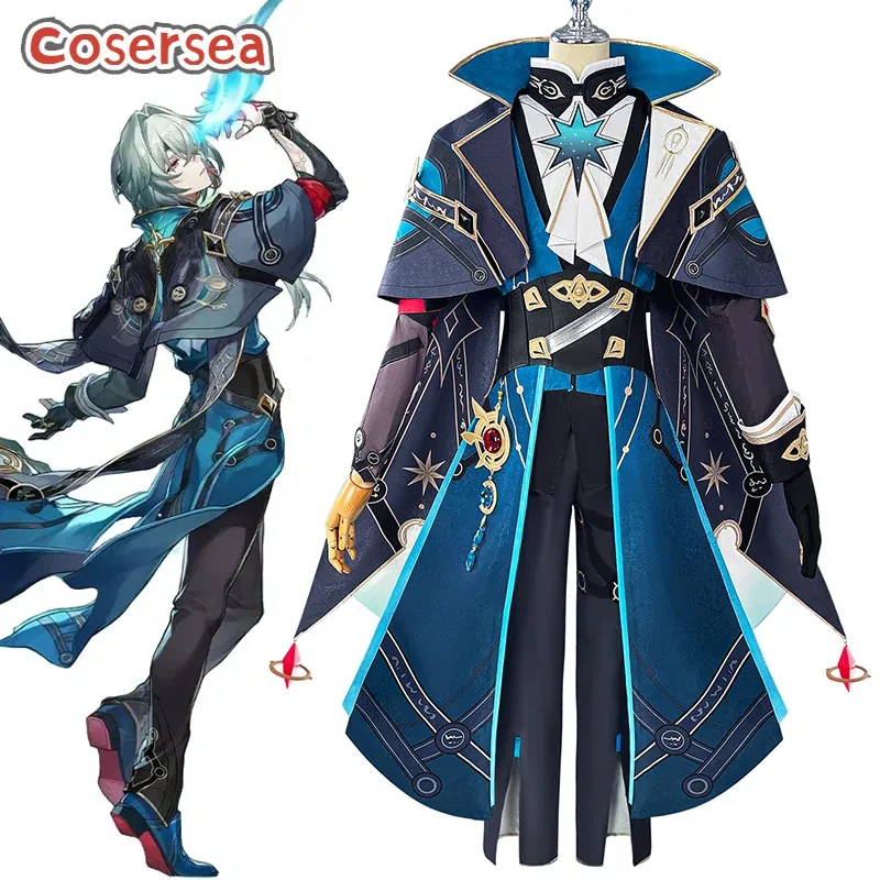 

Cosersea Anaxa Косплей Костюм Honkai: Star Rail Anaxa Demised Scholar Anaxa Мужской костюм Хэллоуин Униформа Полный комплект