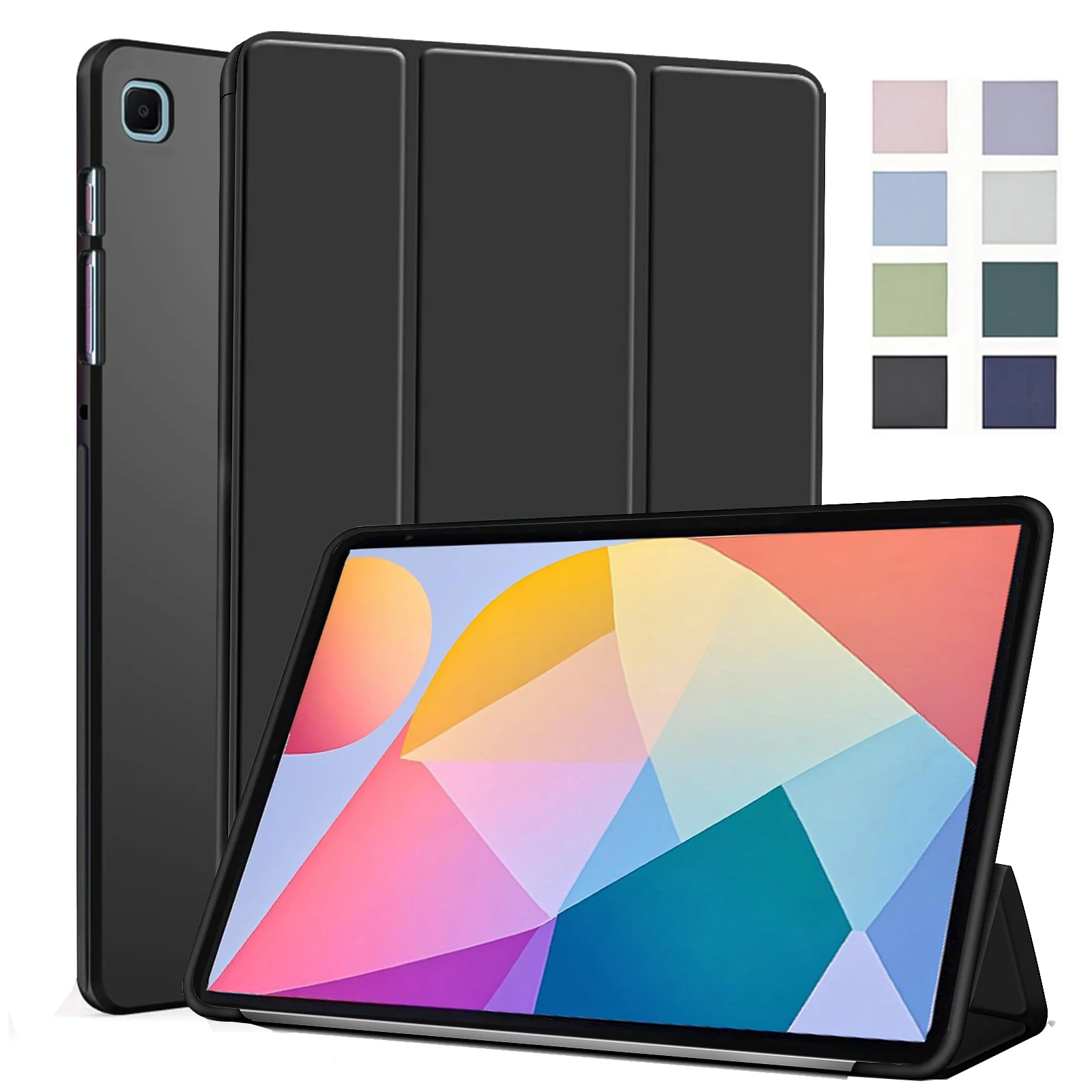

Для Samsung Galaxy Tab S6 Lite 10,4 2020 2022 2024 SM-P610 SM-P615 SM-P613 SM-P619 SM-P620 SM-P625 Магнитный откидной смарт-чехол