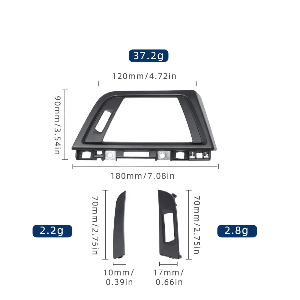 

Левая рука для BMW 3 4 серии F30 F31 F34 F35 F32 F33 F36 F82 F83 Автомобильная левая и правая вентиляционная решетка переменного тока, накладка на рамку панели