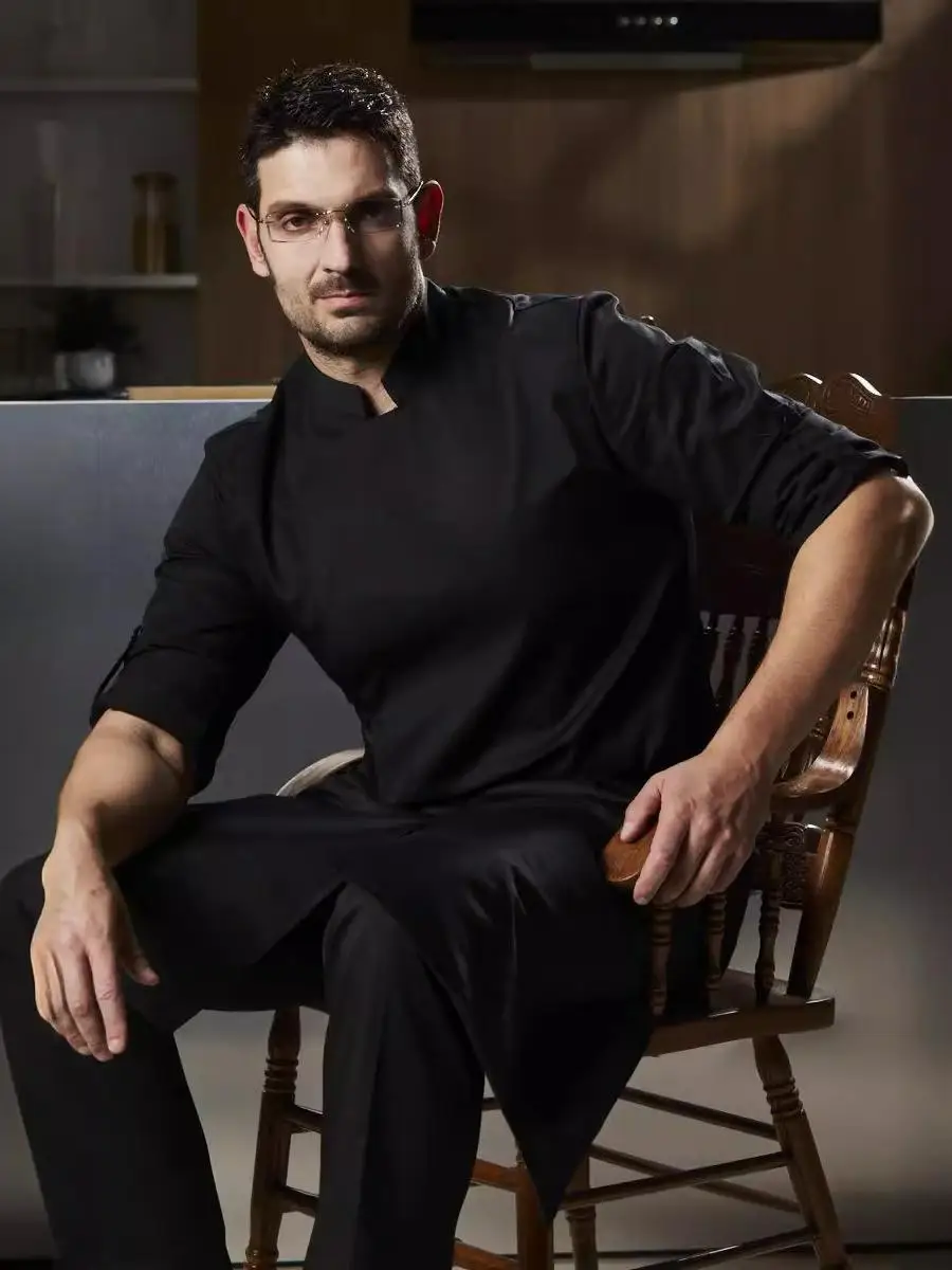 tenue-de-travail-d'ete-impermeable-et-elastique-pour-hommes-ideale-pour-la-restauration-la-patisserie-les-artistes-floraux-–-vetements-resistants-a-la-chaleur