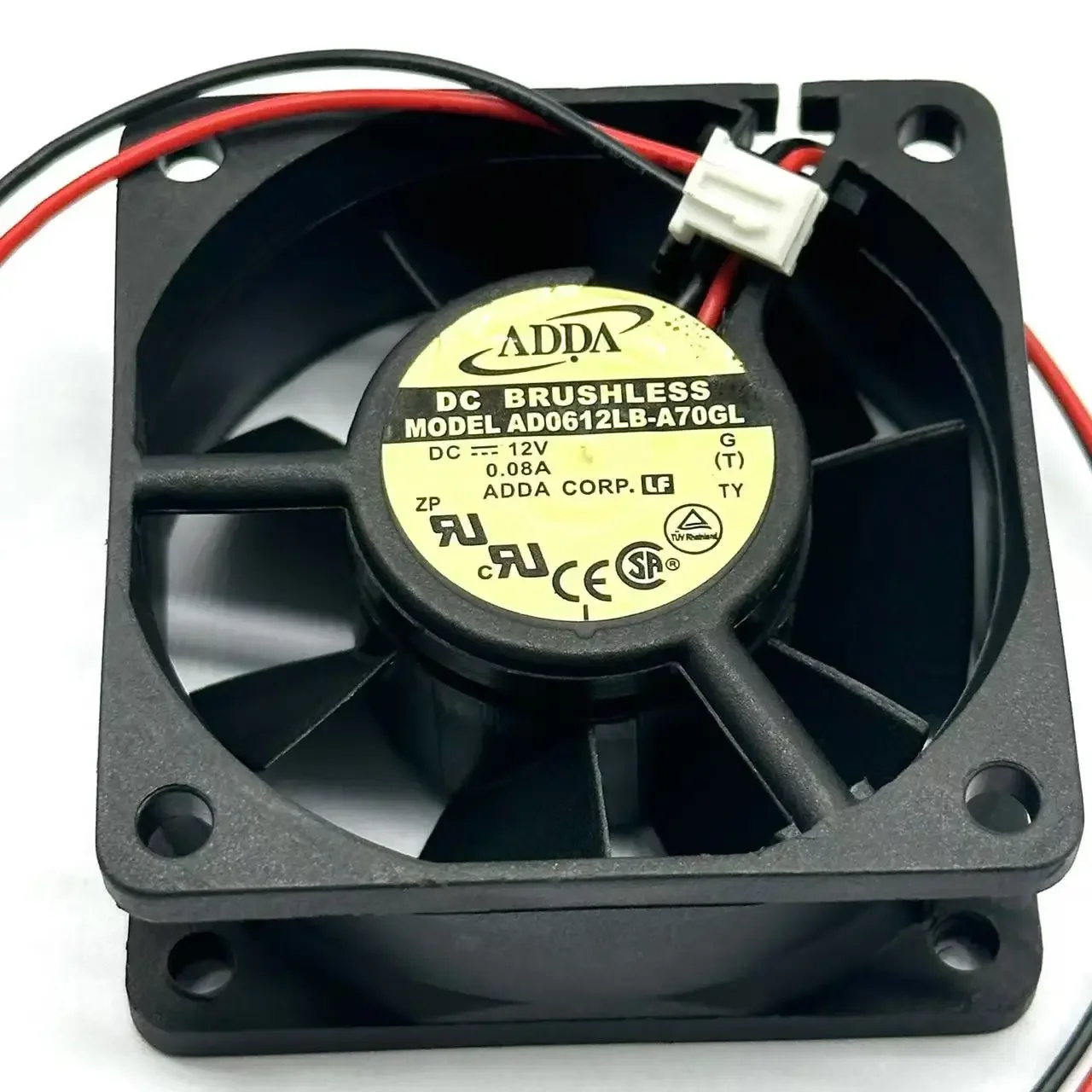 

ADDA AD0612LB-A70GL DC 12V 0.08A 60x60x25mm 2-Wire Server Cooling Fan