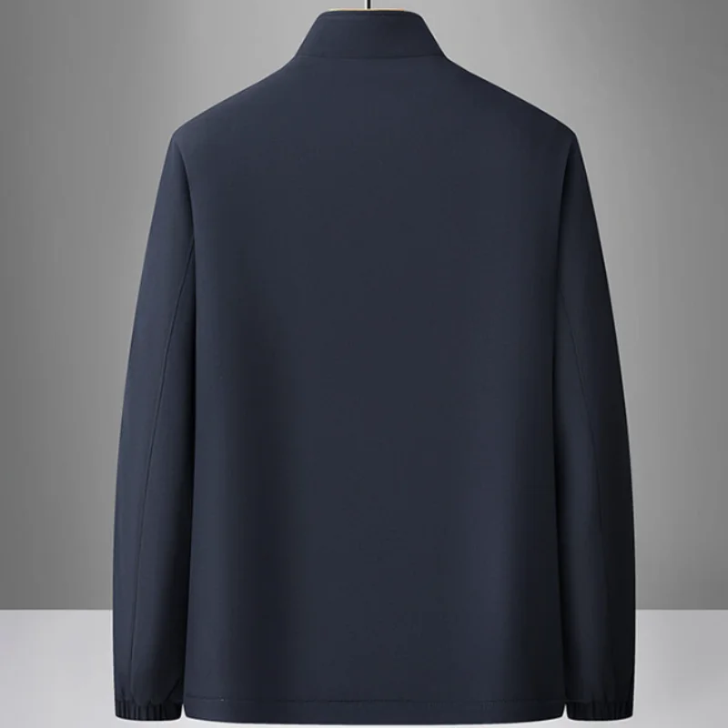 سترة سميكة مبطنة بالصوف للرجال، ملابس خارجية دافئة للرجال، معطف قطني، ملابس شتوية للأعمال #2