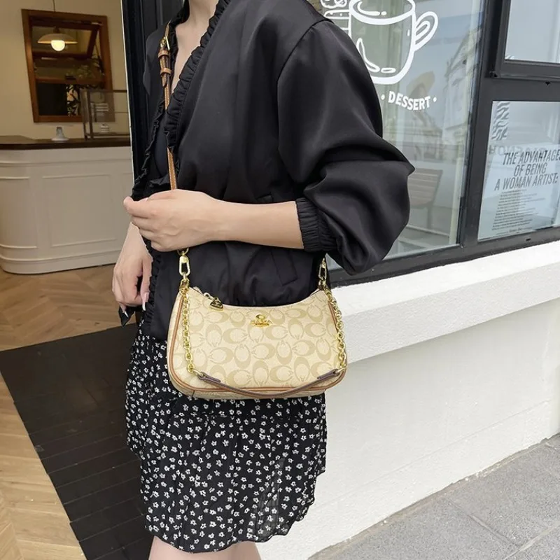 

New Model 2025 Women Handbag Cute Pillow Bag Printing Retro Design Versatile Shoulder BagsFor Shopping Daily Use Stylish Ladies