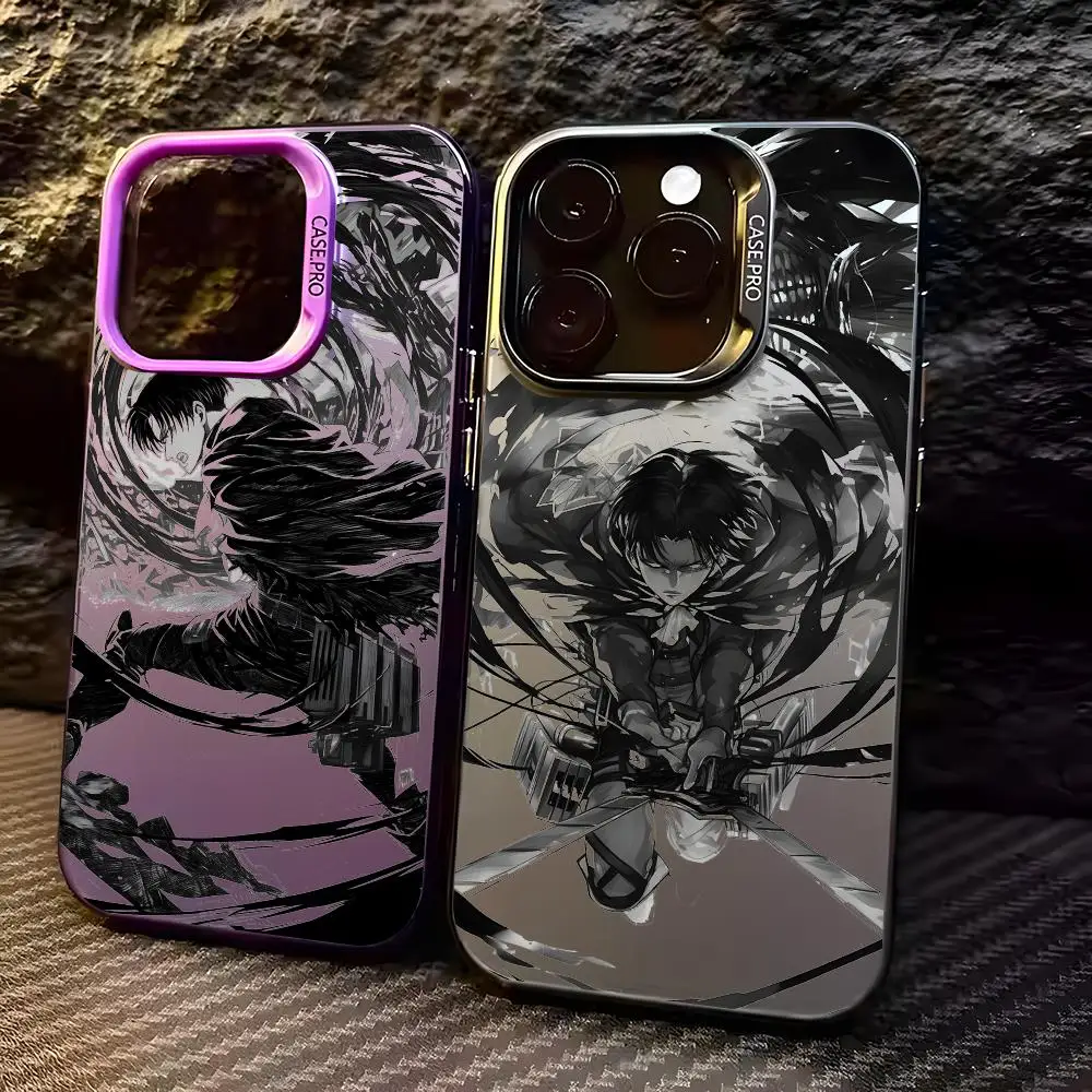 A-Attack On T-Titan Comics Phone Case For IPhone 17 16 15 14 13 12 11 Pro Max Air Matte Laser Aurora Shockproof Phone Case view 2
