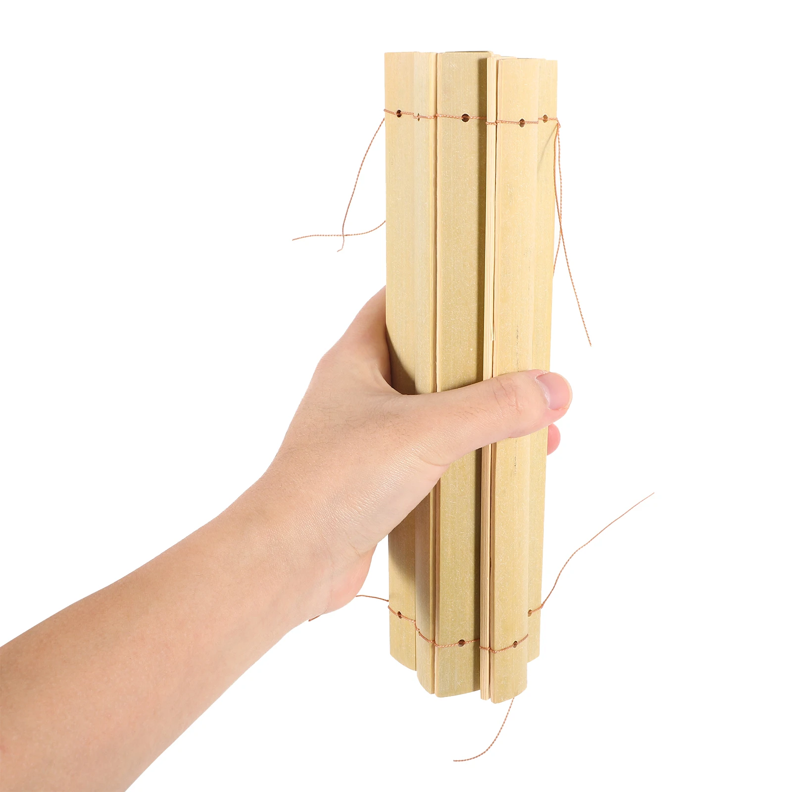 

1 Roll Blank Bamboo Sheet Diy Vintage Book Ornament Calligraphy Decorative Craft Thermal Pad Home Decoration Menu Making Tool