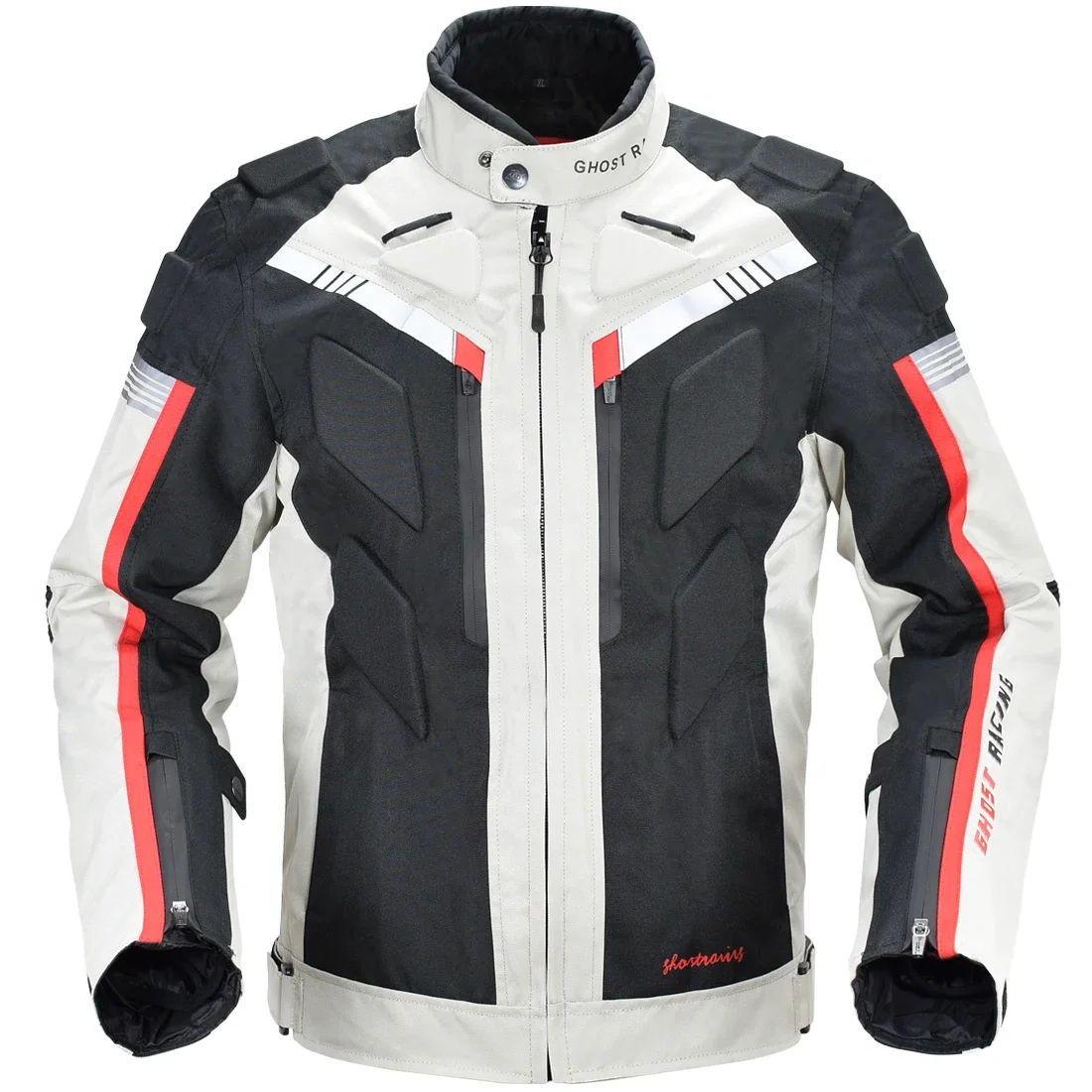 Motobiker Racing Pants Warm Autumn and Winter Motorcycle Jacket Anti-Fall Racing Jacket Motocross Jacket with Removable Liner