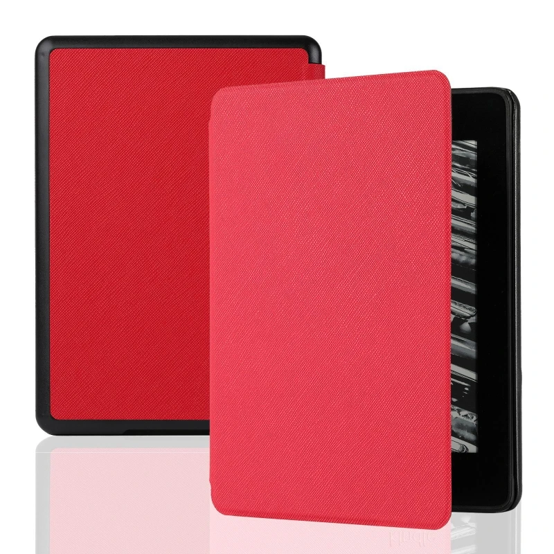 เคสอัจฉริยะฝาปิดหนัง PU พร้อมฟังก์ชั่นเปิด/ปิดอัตโนมัติสำหรับ Kindle Paperwhite รุ่น11th 2021 / 5 Signature Edition