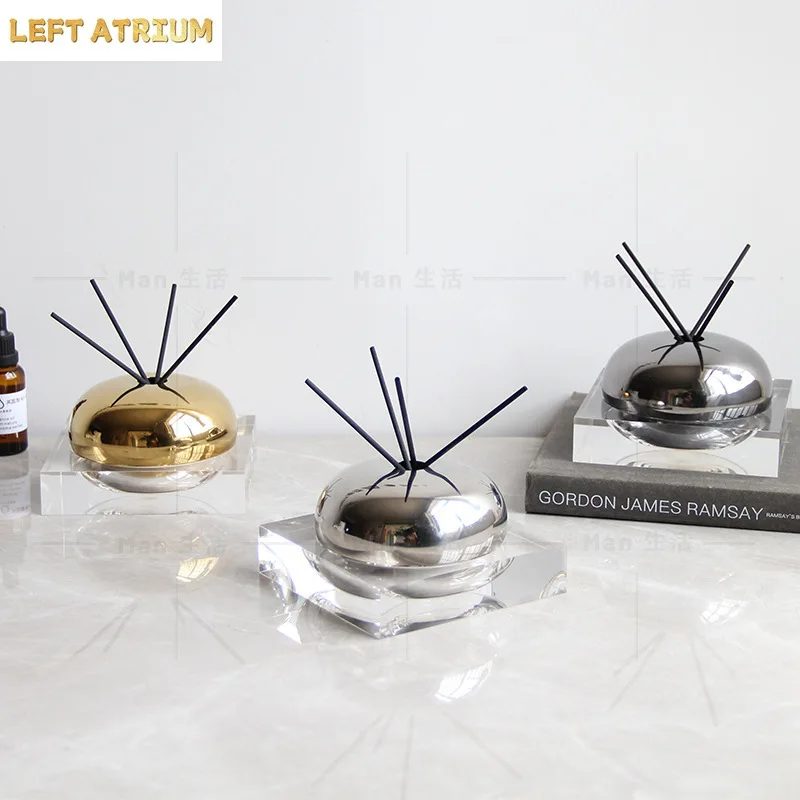 Fire Free Aroma Diffuser Ornament Aromatherapy Bottle Art Sculpture Displaying Statues Aromadiffuser Home Decoration Crafts