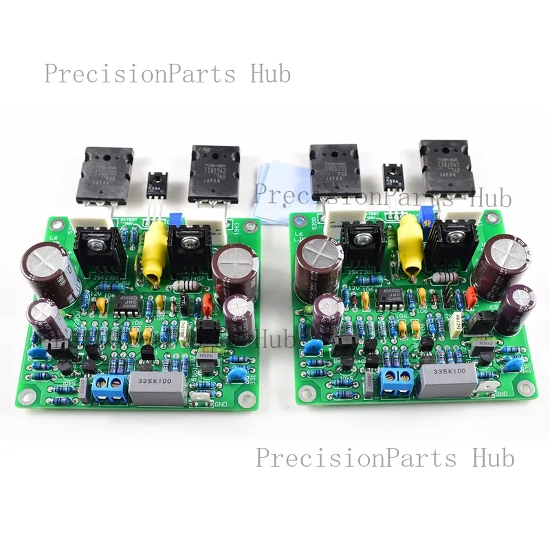2Pcs MOSFET Accuphase E210 Modified Version 150W 8 Ohm Audio Amplifier Finished Board DC 40V