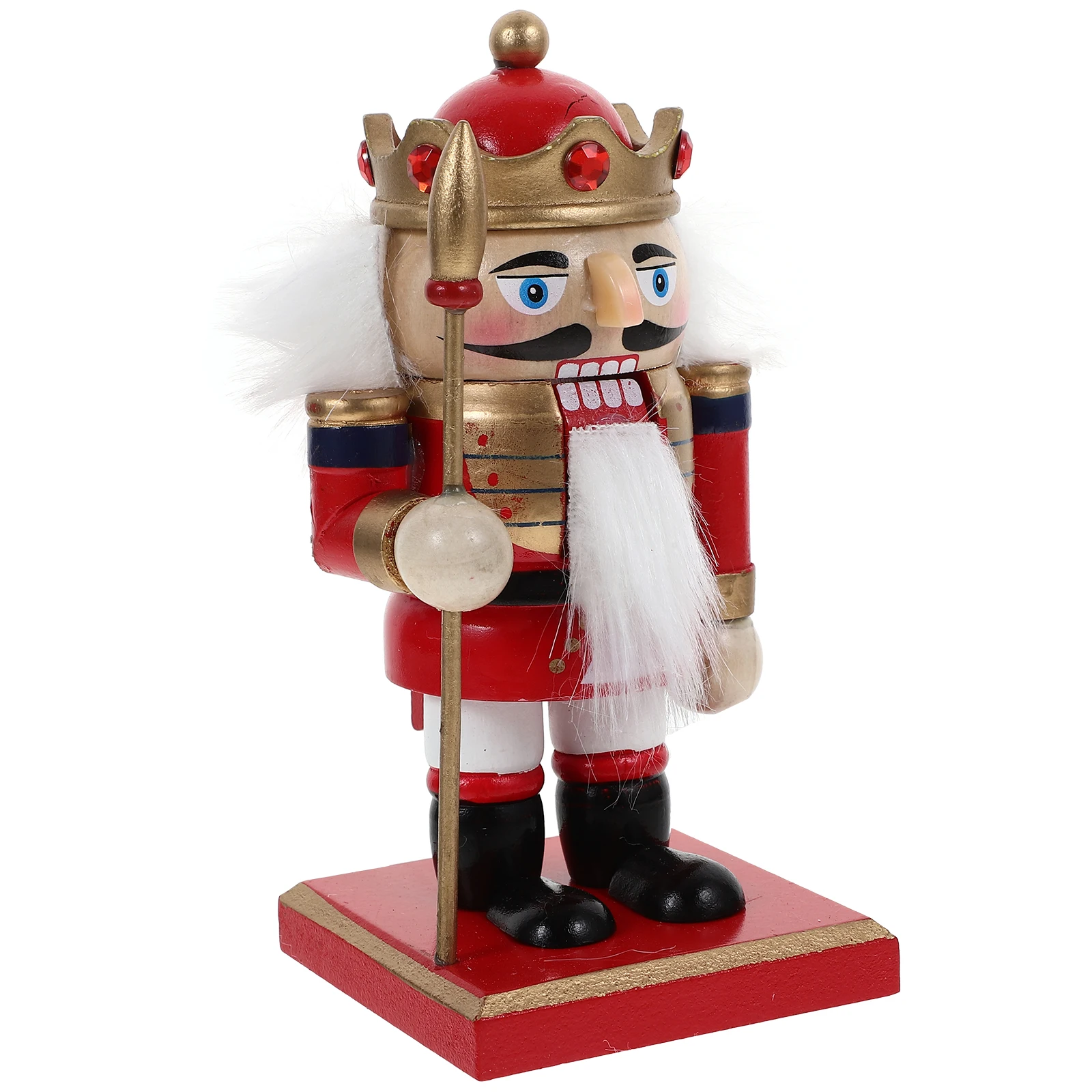 

Decoration Nutcracker Soldier Ornament Wooden Table Centerpieces Christmas Statue
