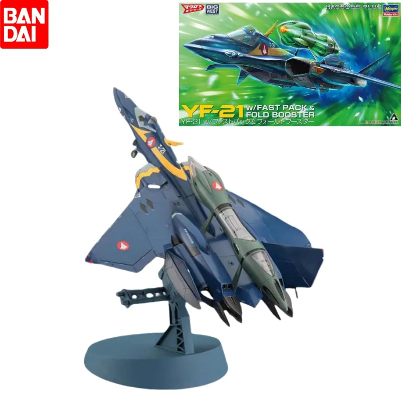 

Genuine Badai Anime The Super Dimension Fortress Macross Hasegawa 1/72 Plus Yf-21 Assemble Model Fighter Aircraft