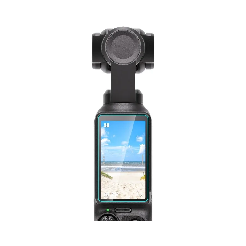 Hot Sales For-PULUZ Fat Bull Is Suitable For DJI  For OSMO Pocket 3 9H 2.5D Lens High-definition Tempered Glass Film Parts