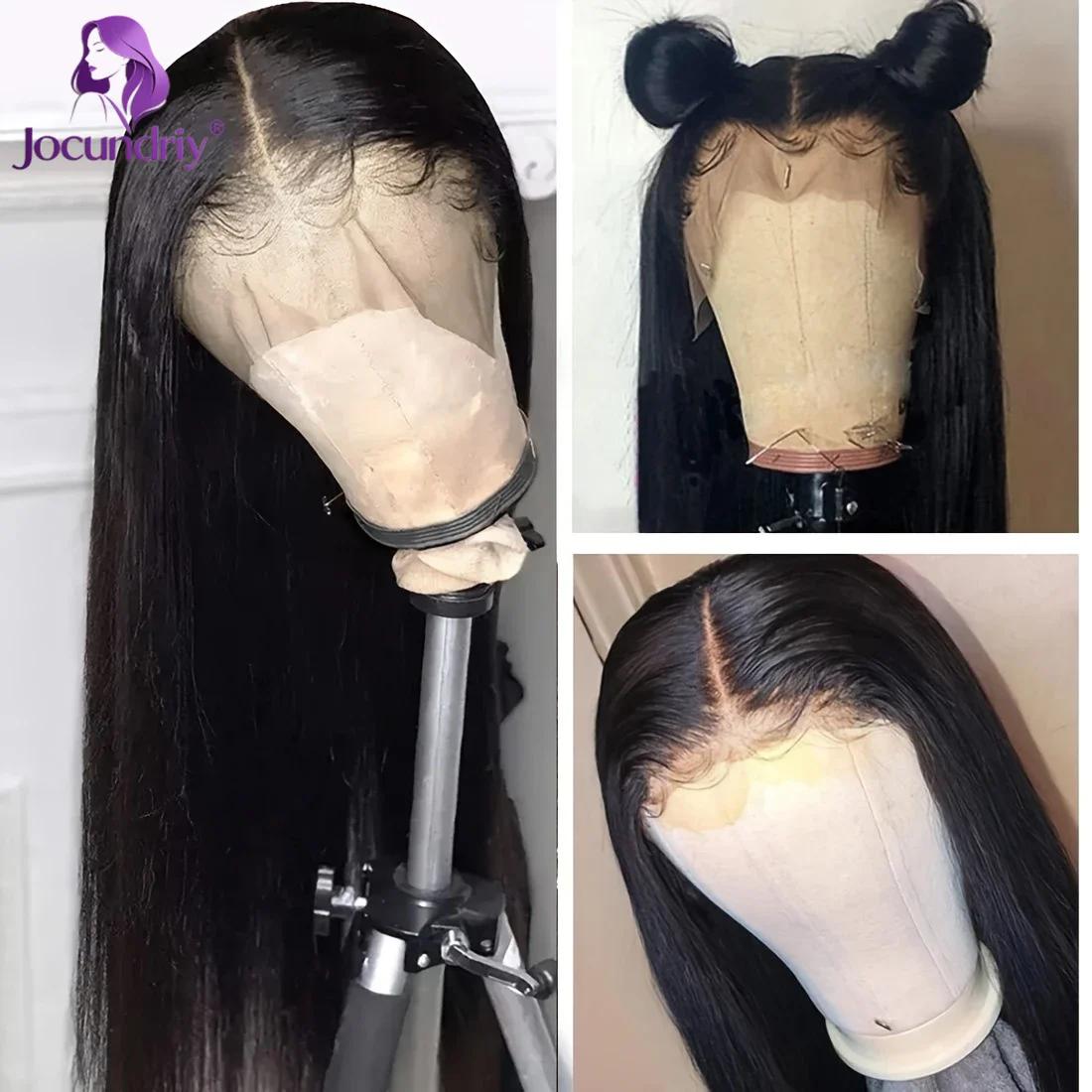 

13x6 Lace Front Wigs Straight Human Hair 13x4 Transparent Lace Frontal Wigs Human Hair 200% Density Glueless Wigs Human Hair