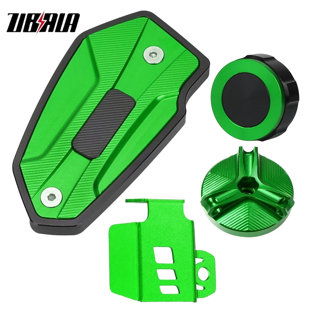 

FOR Kawasaki ER6N ER-6N 2009-2016 CNC Fluid Reservoir Cap Cover CNC Motorcycle Z800 Z 900 VulcanS 650 VERSYS650 Z650 VERSYS 650