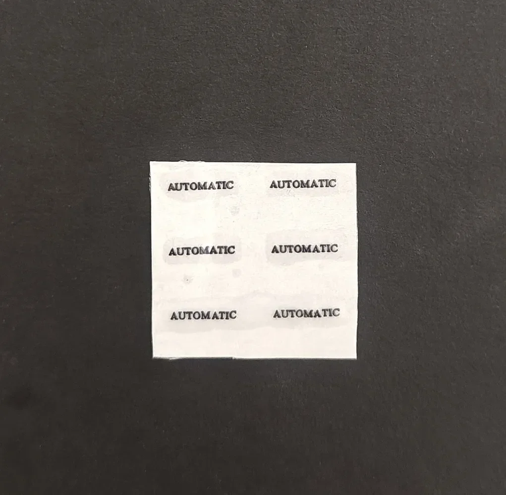 5 Pcs Metal Sticker S Logo Sticker Dial Label for Seik G S Sticker Automatic Label Watch Repair Accessories Nh35 Dial S Logo