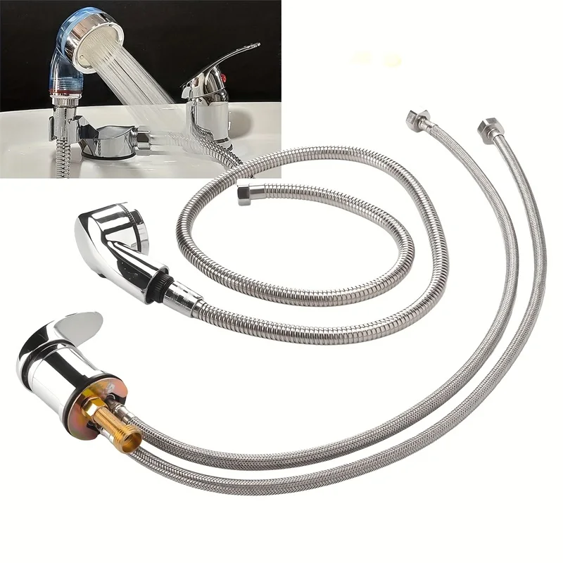 

Salon Shampoo Basin Faucet and Shower Kit, Handheld Bedside Shower Head, Professional Hair Salon Sink Shampoo Hose