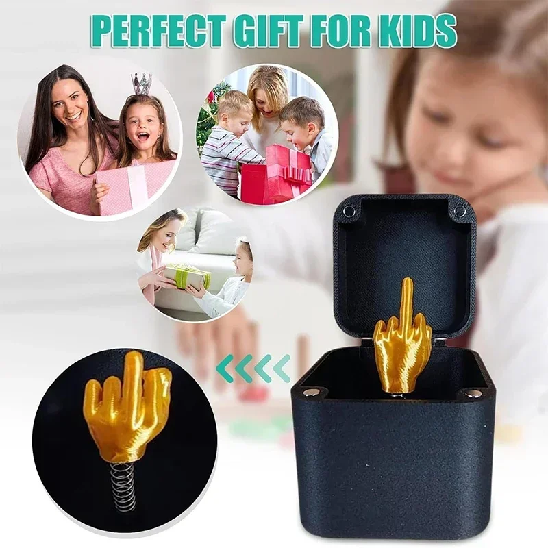 هدية مضحكة للإصبع الوسطى لديكور المكتب، ديكور المكاتب والمنزل الإبداعي، هدية مزحة نموذجية مصغرة للأصدقاء