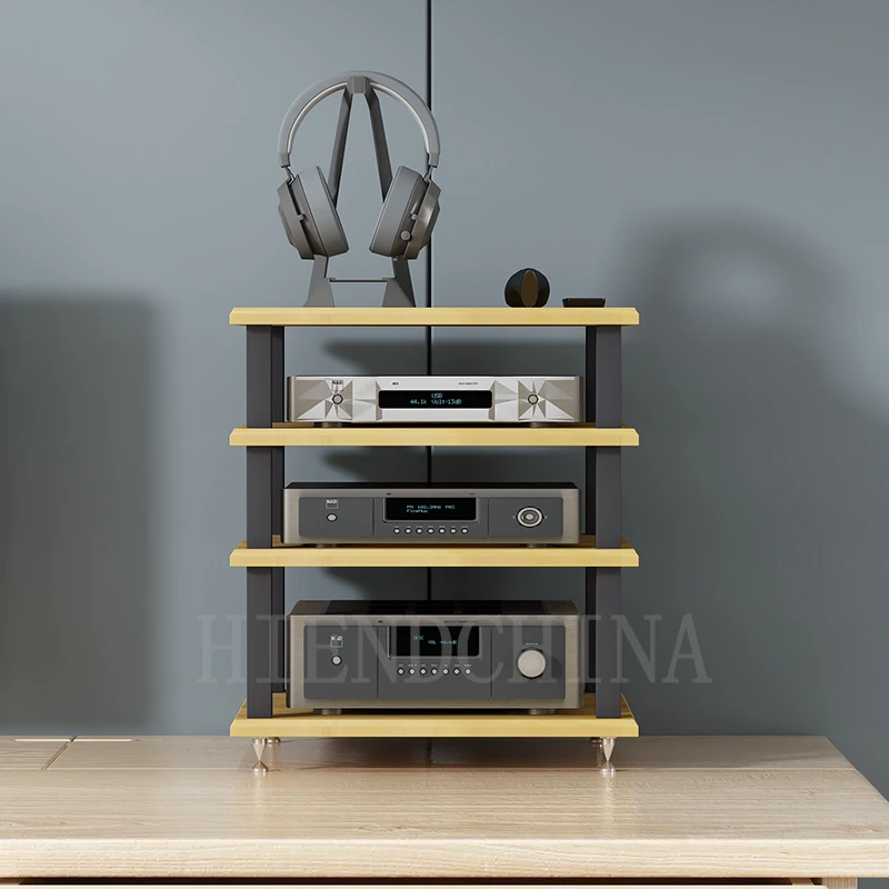 DK-019 Desktop Small Rack Earphone Amplifier Printer Stand Sound Card Decoding Layered Design Audio Equipment Rack