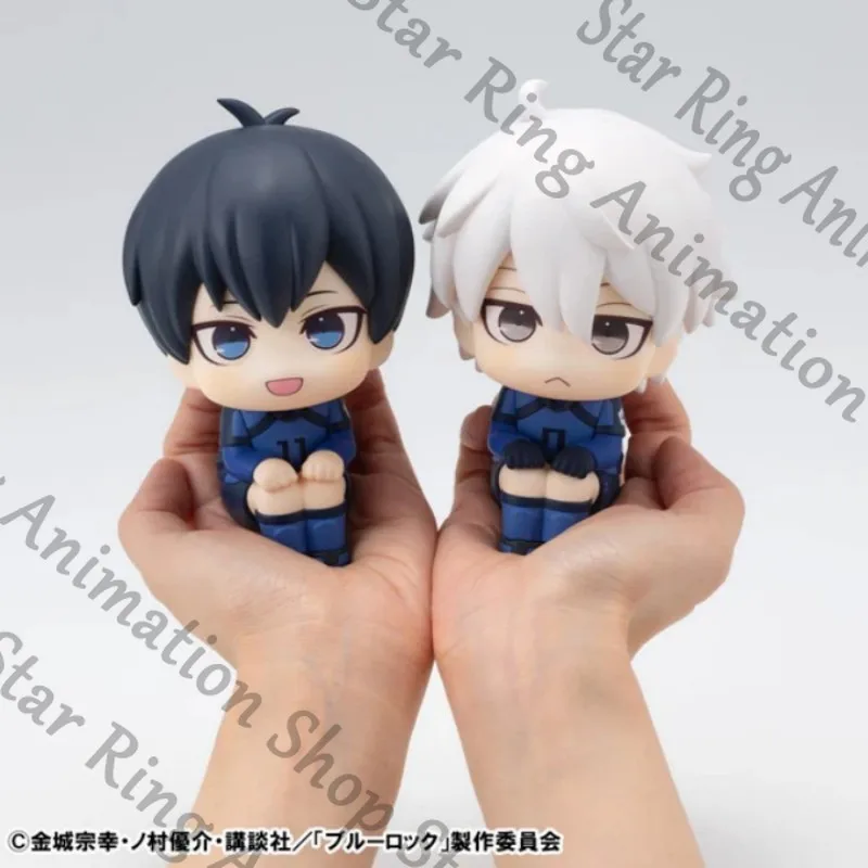 

Синий замок аниме периферийные комплекты для гаража украшение для рабочего стола Isagi Yoichi и Nagi Seishiro мультфильм квадратический элемент коллекция подарок