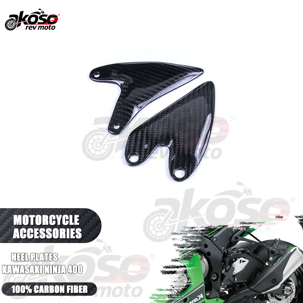 

Heel Plates Protection Cover Guard Foot Pegs Decorative Plate Motorcycle Modified Supplies For Kawasaki Ninja400 EX400 Z400 2019
