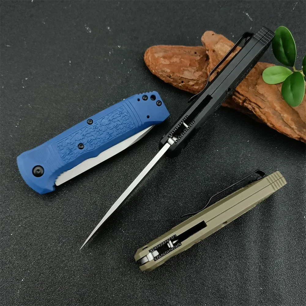 Pocket 4400 BK Casbah Folding Knife S30V Drop Point Blade Nylon Fibre Handle Outdoor Camping Hunting Knives Tactical EDC Tool