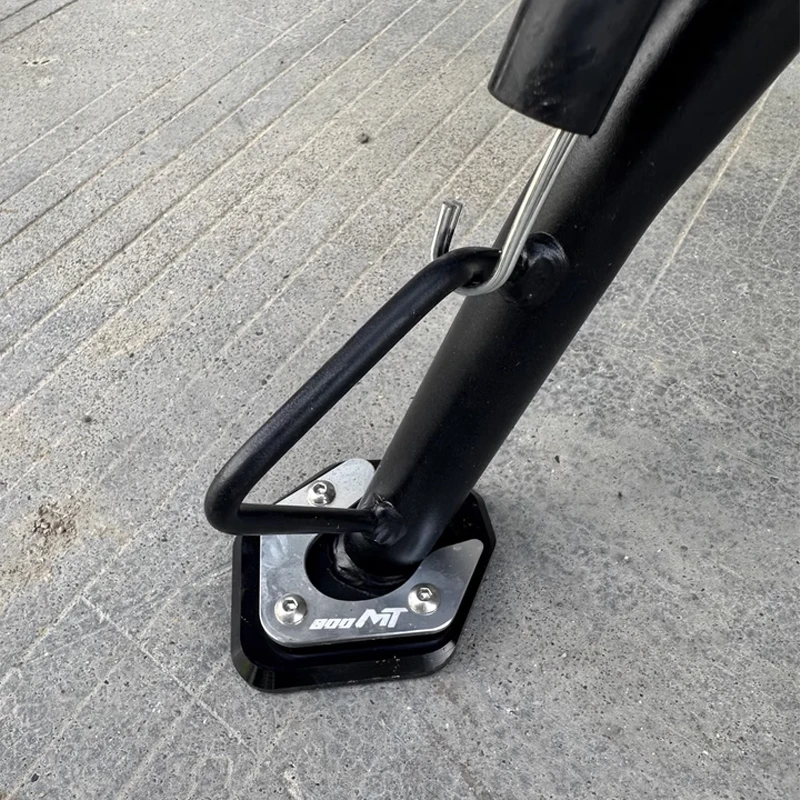 Fit For CFMOTO CF MOTO 800MT CF800MT MT800 800 MT 2021-2024 Motorcycle CNC Plate Kickstand Extension Motorcycles Foot Side Stand