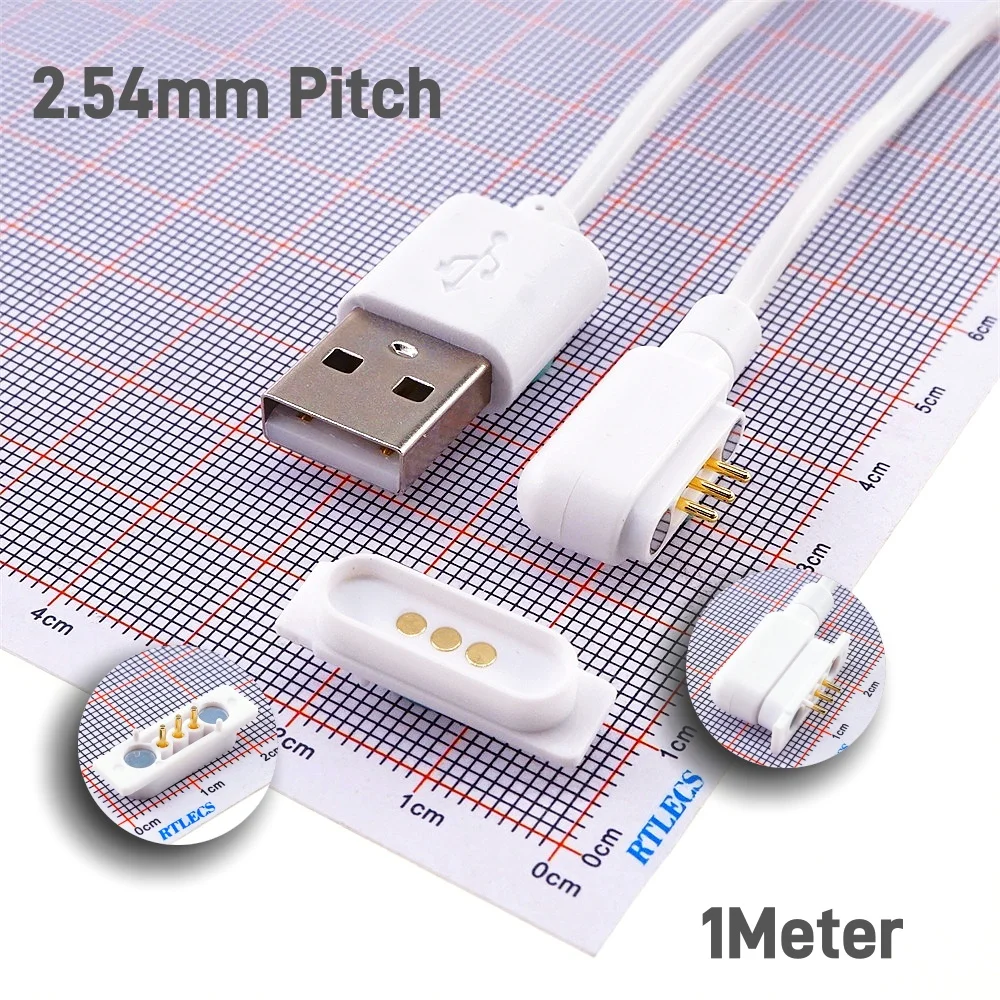 1 סט מגנטי pogin מחבר 2.54 מ 