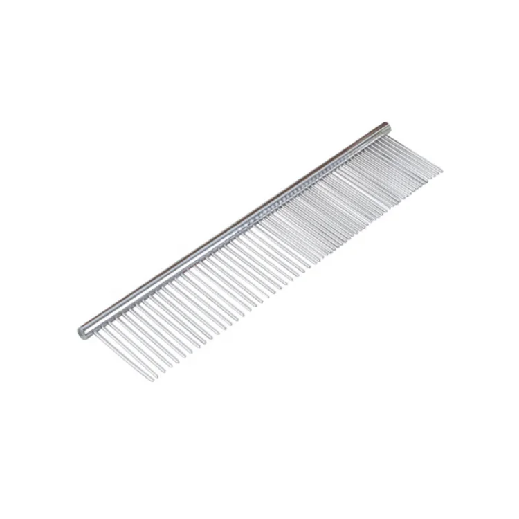 

D-220221-6 Plating 19*5cm Deinsectization Pet Pest Lice Removal Comb
