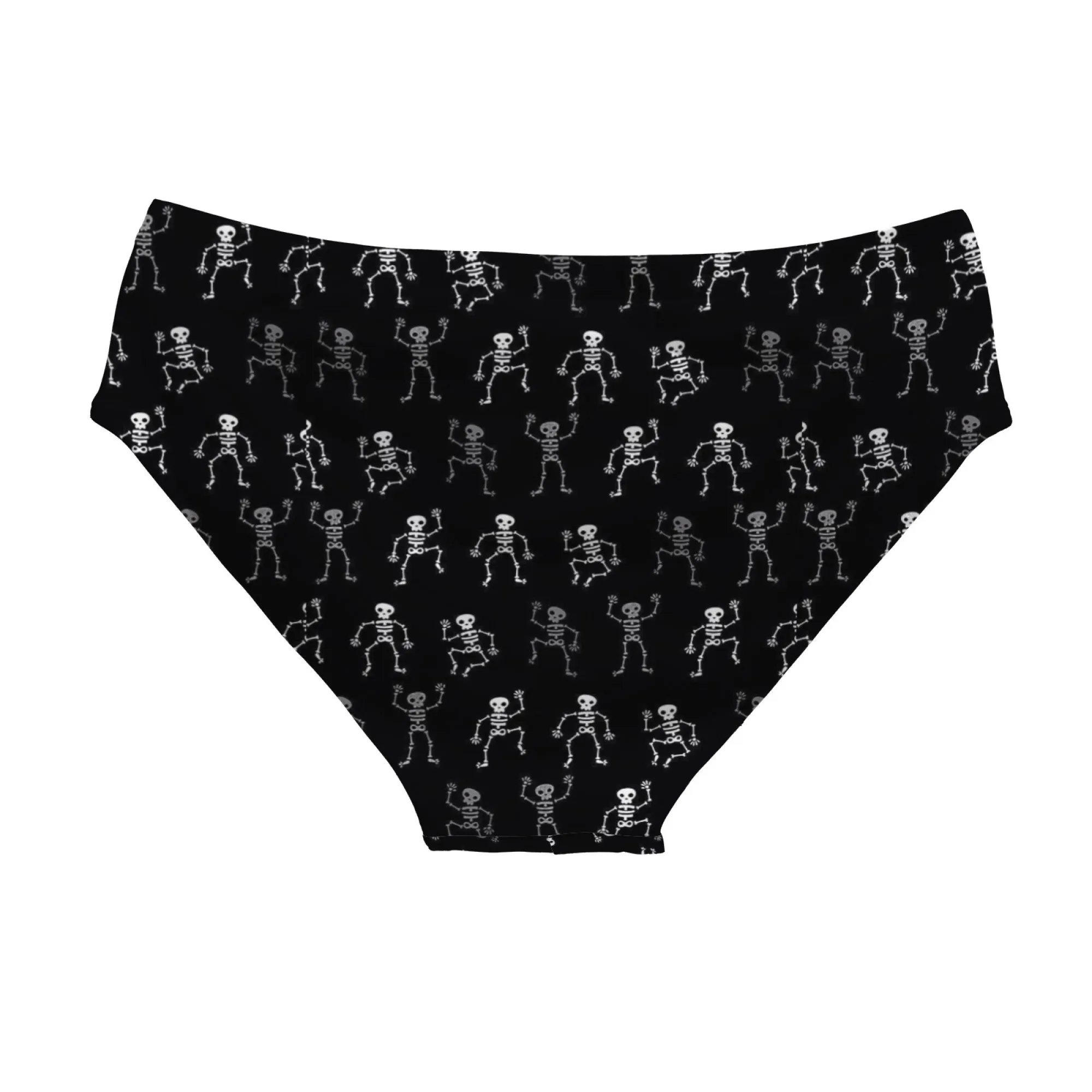 Dancing Skull Swim Trunks Slim Fit Durable Drawstring Triangle Swim Trunks Water Parks Island Sunbathing Men's Vacations Gifts