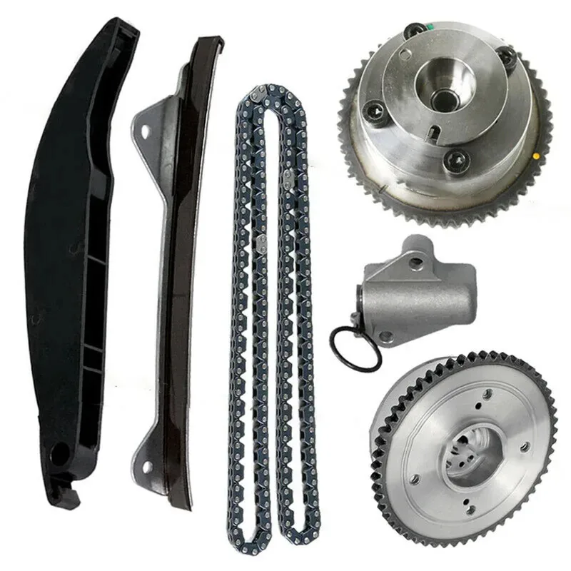 24321-2E000 Timing Chain Kit with Exhaust & Intake CVVT Gear – Fits Kia Soul, Hyundai Elantra 1.8L/2.0L L4.