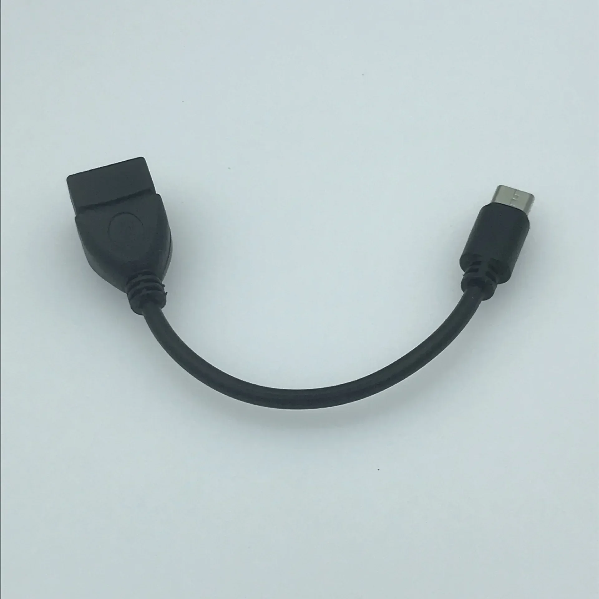 

100pcs Type C Male to USB OTG Adapter Fast Charging Type-C Data Cable Connect Wire Line For Huawei Samsung Xiaomi