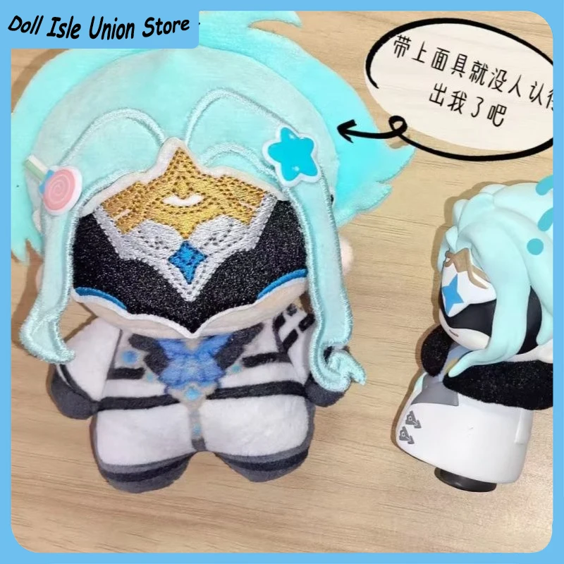 

Anime Il Dottore Genshin Impact The Doctor Cute Q Version 10cm Printed Doll Cosplay Plushie Pendant 10cm Nunu Body Cotton Toys