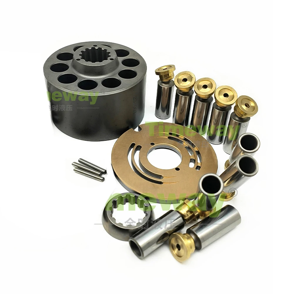 PVD-1B Hydraulic Pump Spare Parts Cylinder Block Pistons Valve Plate Ball Guide Pin for PVD-1B-23 NACHI Piston Pump Repair Kits
