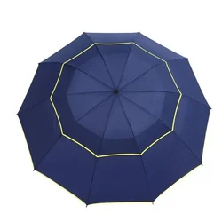 Large Dual-Rim Gust-Proof Classy Brolly Windbreak Pro Parasol Business Gear Bulk Pricing XL Storm-Resistant Umbrella Elegant