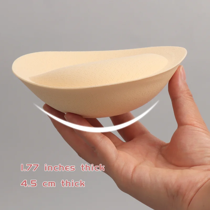 Thickened 4cm Gathered Bra Padding Swimsuit Inserts