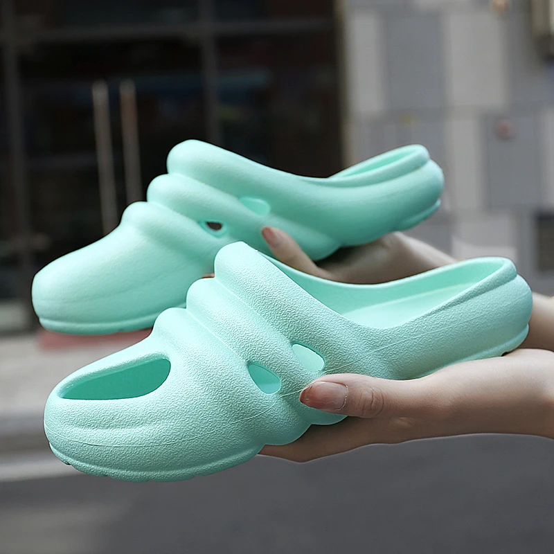 

Easy-clean Summer Slippers Smooth Surface Stain-resistant Soft Touch Light Body Great Value for Busy Family Daily Use