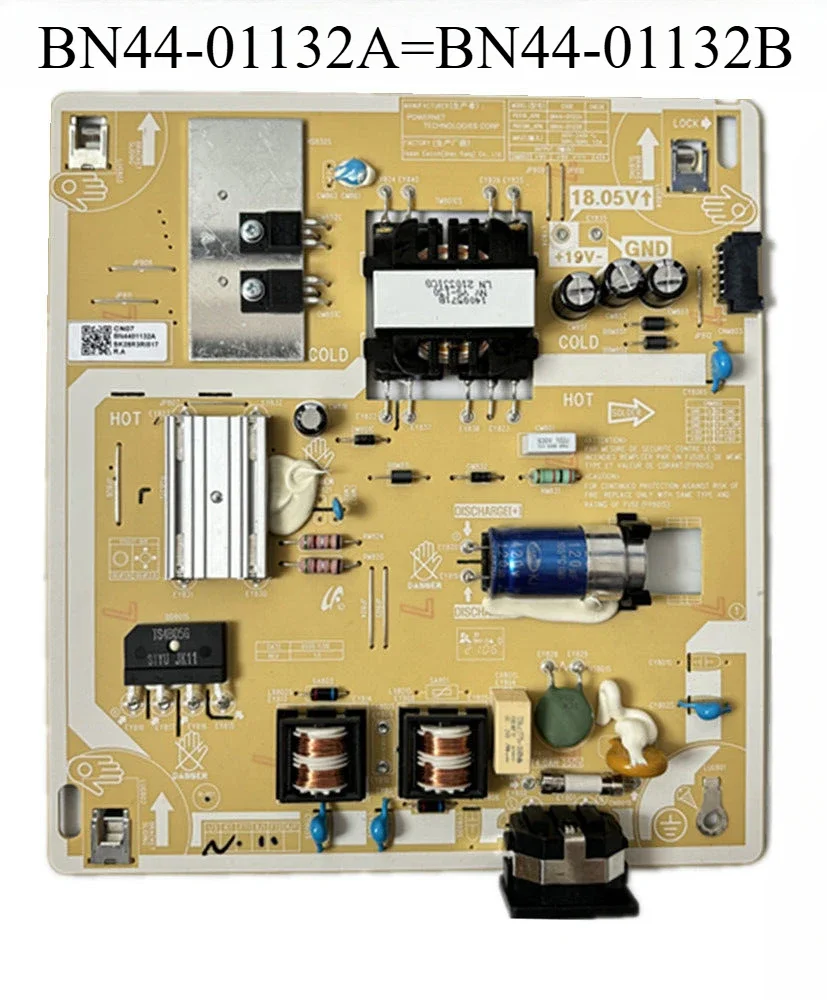 

Оригинальная плата питания BN44-01132A = BN44-01132B P6519_APN для дисплеев LS32A700NWNXZA, LS32A702NWCXXF, S32A604NWN, S32A600NWU