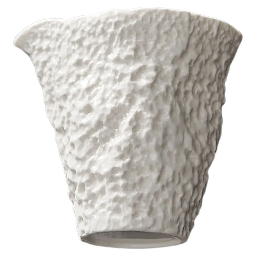 

200Ml Rock Pattern Ceramic Sauce Cup Elegant Serving Pitcher for Steak Coffee Milk Condiment Gravy Boat Restaurant Home Hotel