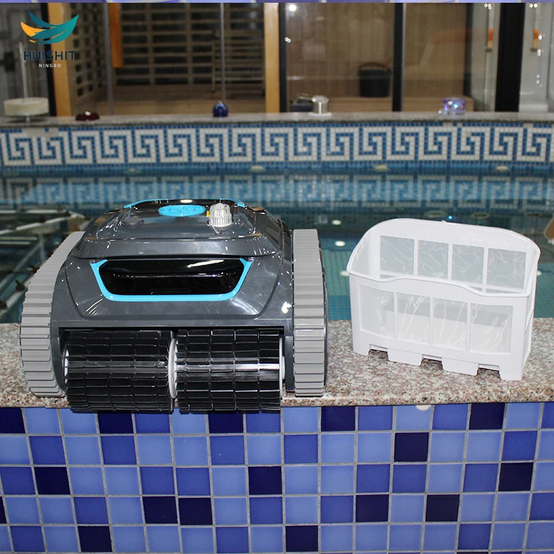 Intelligent Pool Cleaning Robot with Wireless Function and Mobile APP Control Pool Water Cleaning Filtration Robot