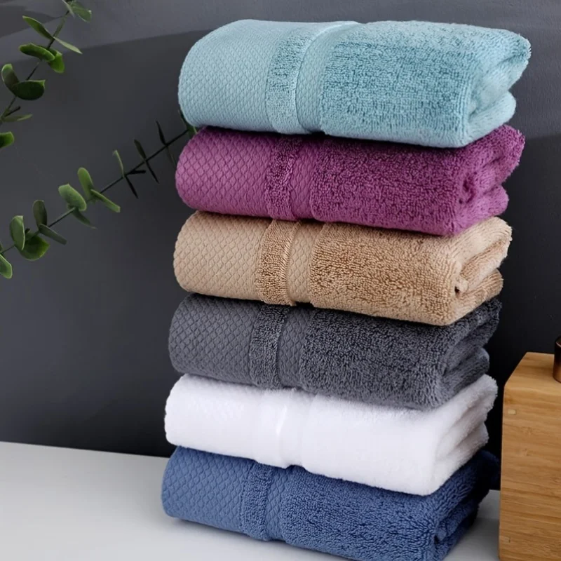 3/6pcs Thicken Soft Bathroom Hand Towels Solid Cotton Super Absorbent Hand Towel Face Hand Towel Home Hotel Towel Sets 34x75cm