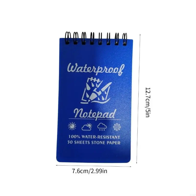 C90C Pocket Notepad All Weather Waterprofbroof Notebook pobbox pode field pad for ideval