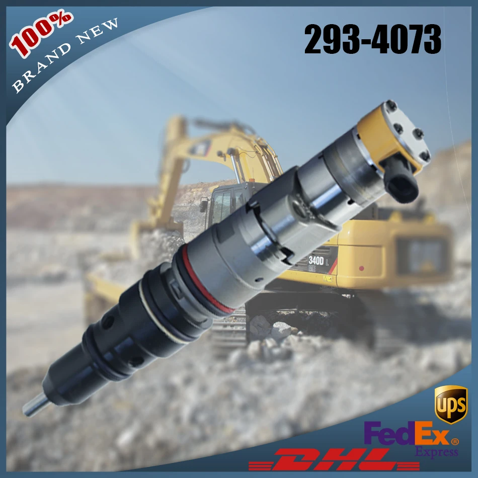 

293-4074 High Quality Engineering Machinery Diesel Engine Parts Common Rail Fuel Injector 2934074 for Cat Caterpillar C9
